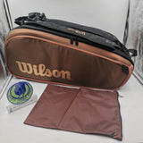 Wilson Super Tour 9 Pack Pro Staff V14.0 Tennis Racket Holder Bag WR8024501001