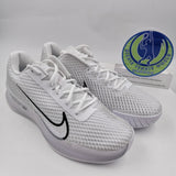 Mens Nike Zoom Vapor 11 HC White Black Tennis Shoes 2023 DR6966101