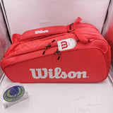 Wilson Super Tour 15 pack Tennis Bag 2021 Red (WR8010301001)