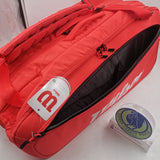 Wilson Super Tour 15 pack Tennis Bag 2021 Red (WR8010301001)