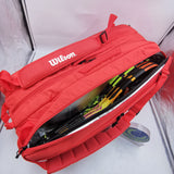 Wilson Super Tour 15 pack Tennis Bag 2021 Red (WR8010301001)