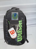 Wilson Super Tour Tennis Backpack Large Black/Green WR8004301001