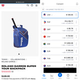 Wilson ROLAND GARROS 2022 SUPER TOUR BACKPACK WR8018301001