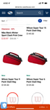 Wilson Super Tour 9 Pack CLASH V2.0 Tennis bag Red/Black WR8016401001