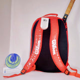 Wilson Super Tour Tennis Backpack Large Red/White WRZ840896