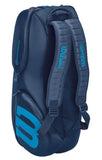 Wilson Vancouver Ultra Tennis Bag RH x 9 Pack Blue/Blue WRZ843709