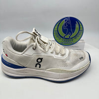 ON ROGER Tennis Shoes White Blue Used US9.5/EUR43/UK9/JP27.5