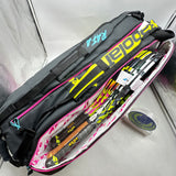 Babolat RH6 Tennis Bag Pure Aero Rafa Blue/Yellow/Pink MYS 373 SKU 200732
