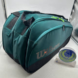 Wilson Blade Super Tour 9 Pck V9 Green Tennis Bag WR8031901001