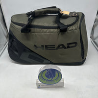 HEAD PRO X Court Duffel Bag Lime Black 48 L LTYBK Art#260054