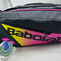 Babolat RH12 Tennis Bag Pure Aero Rafa Blue/ Yellow/ Pink MYS 373MY SKU200730