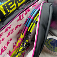 Babolat RH12 Tennis Bag Pure Aero Rafa Blue/ Yellow/ Pink MYS 373MY SKU200730