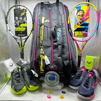 Babolat RH12 Tennis Bag Pure Aero Rafa Blue/ Yellow/ Pink MYS 373MY SKU200730