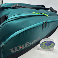 Wilson Blade Super Tour 9 Pck V9 Green Tennis Bag WR8031901001