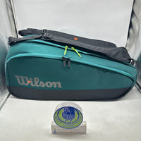 Wilson Blade Super Tour 9 Pck V9 Green Tennis Bag WR8031901001