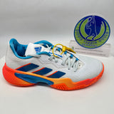 adidas Barricade Tennis Men Shoes Wh/Blu/Or 0294181333