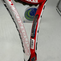 Babolat Pure Storm Ltd G+ Technology Woofer System White Red Black 320g11.3oz 95inch Grip #2 Slightly Used