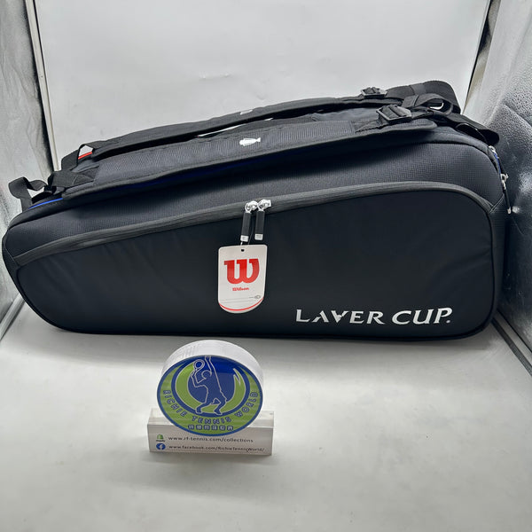Wilson Super Tour 9pckTennis Bag Laver Cup 2023 Black WR8033601001