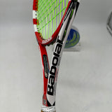 Babolat Pure Storm Ltd G+ Technology Woofer System White Red Black 320g11.3oz 95inch Grip #2 Slightly Used