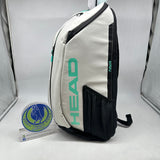 HEAD Tour Backpack White/ Black/ Cyan 25L CCTE Art#260954