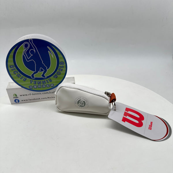 Wilson Roland Garros pocket Keychain White/ Clay 2024 WR8035001001