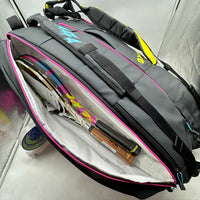 Babolat RH12 Tennis Bag Pure Aero Rafa Blue/ Yellow/ Pink MYS 373MY SKU200730