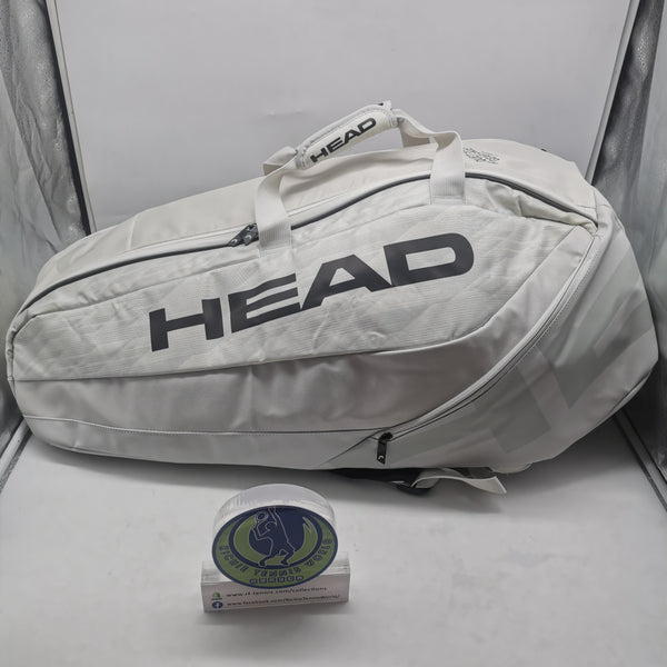 Head Elite 6R Combi Racquet Bag - Anthracite & Pink