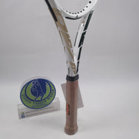 Babolat Pure Drive Wimbledon SKU#191588 White/ Green/ Gold  285g/ 10.01 oz Grip size #2 Tennis Racket