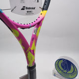 Babolat PA RAFA U Cover Jaune Rose Bleu SKU#200540 290g/ 10.2 oz Grip#1 4 1/8 645/100sq. in 16X19 Tennis Racket