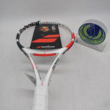 Babolat Pure Strike Team U C White Red Black SKU#175206 285g/ 10.1 oz Grip#2 645/ 100sq. in 16X19 Tennis Racket