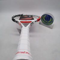 Babolat Pure Strike Team U C White Red Black SKU#175206 285g/ 10.1 oz Grip#2 645/ 100sq. in 16X19 Tennis Racket