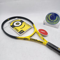 Wilson Minions Clash 100 V2.0 Black/ Yellow WR1247711U2 295g/ 10.4 oz Grip#2 645cm/100sq. in 16X19 Tennis Racket