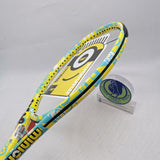 Wilson Minions Clash 100 V3.0 Skyblue/ Yellow WR098811U2 295g/ 10.4 oz Grip#2 645cm/100sq. in 16X19 Tennis Racket