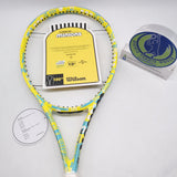 Wilson Minions Clash 100 V3.0 Skyblue/ Yellow WR098811U2 295g/ 10.4 oz Grip#2 645cm/100sq. in 16X19 Tennis Racket