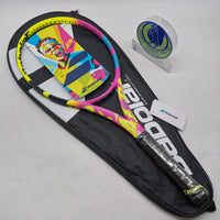 Babolat PA RAFA U COVER Yellow Pink Orange 2023 SKU#200541 290g / 10.2 oz Grip #2 Tennis Racket