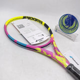 Babolat PA RAFA U COVER Yellow Pink Orange 2023 SKU#200541 290g / 10.2 oz Grip #2 Tennis Racket