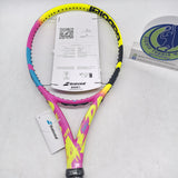 Babolat PA RAFA U COVER Yellow Pink Orange 2023 SKU#200541 290g / 10.2 oz Grip #2 Tennis Racket