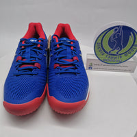 asics Gel Resolution 9 Limited Edition Blue Red 1041A443 - 400 Tennis Shoes