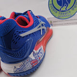 asics Gel Resolution 9 Limited Edition Blue Red 1041A443 - 400 Tennis Shoes