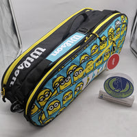 Wilson Minions V.0 Team 6pck Tennis Bag SkyBlue/ Yellow WR8020201001 Tennis Bag