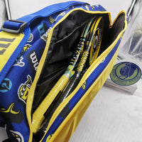 Wilson Minions  V3.0 Team 6pck Tennis Bag Blue/ Yellow WR8025401001