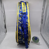 Wilson Minions  V3.0 Team 6pck Tennis Bag Blue/ Yellow WR8025401001