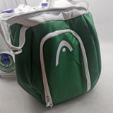 HEAD Pro Player Tennis Duffel Bag Wimbledon Limited edition Large White/ Green Art# 283440 - WHGE Tennis Racket Duffle Bag