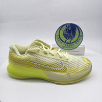 Nike Zoom Vapor 11 HC Women's Tennis Shoes DR6965 - 300 Luminous Green/White Vert Lumineux/ Blanc