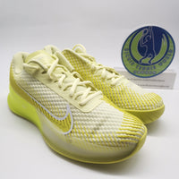 Nike Zoom Vapor 11 HC Women's Tennis Shoes DR6965 - 300 Luminous Green/White Vert Lumineux/ Blanc