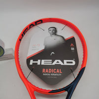 HEAD Radical Team L Orange/ Navy 260g/ 9.2oz/ 660cm/ 102 in Grip #2 Art# 235133 Tennis Racquet