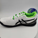 GEL RESOLUTION 8 (Wide) Men’s Tennis shoes on Sale White/Black/Lime 1041A113-105(US11.5 & 12 )