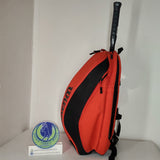 Wilson RF DNA Roger Federer Backpack Tennis/Badminton Racket holder Bag Red/Black WR8005301001