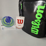 Wilson Super Tour Tennis Backpack Large Black/Green WR8004301001