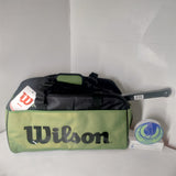 Wilson Blade V8 Small Duffle Black/Lime WR8017001001